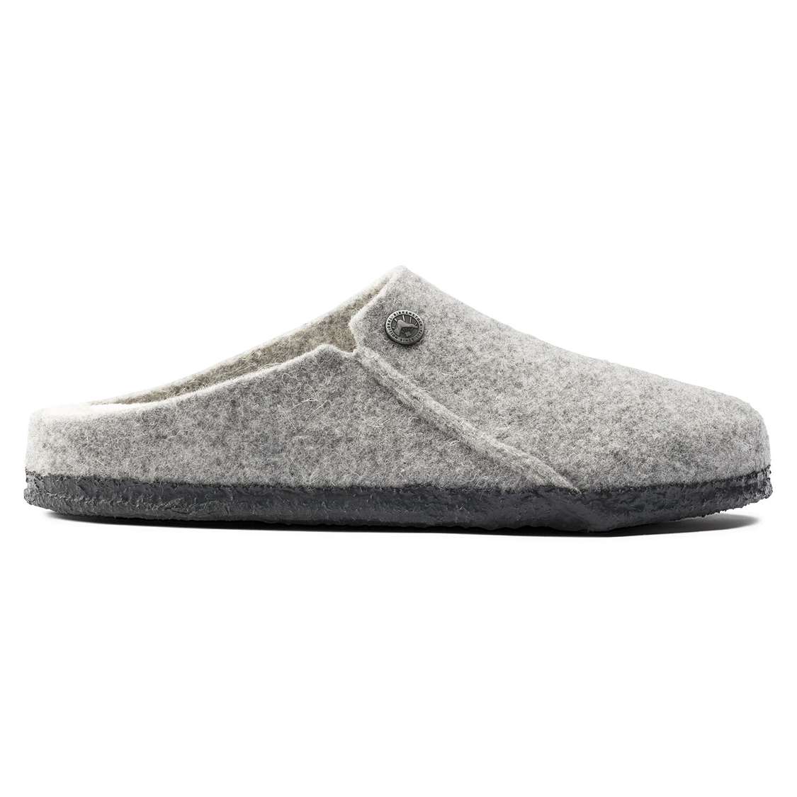 Birkenstock Zermatt Wool Felt Clogs Light Grey | RO8nYtCH9rG