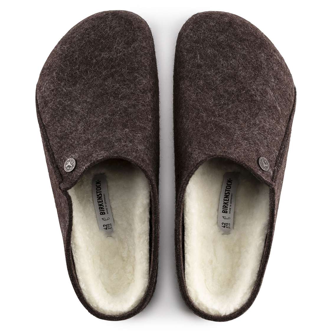 Birkenstock Zermatt Wool Felt Clogs Yellow | 8W31G1QWTfk